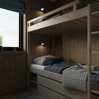 Interior - Traditional cabin