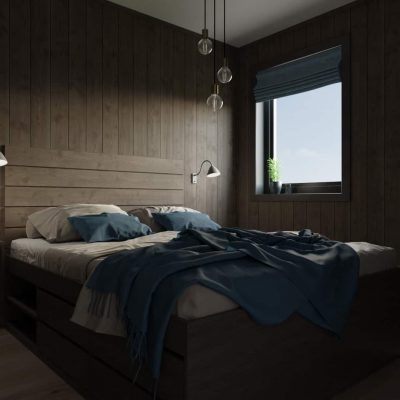 Interior - Traditional cabin