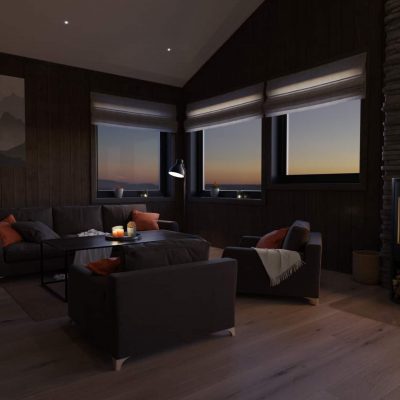 Interior - Traditional cabin