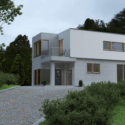 Exterior - Modern home